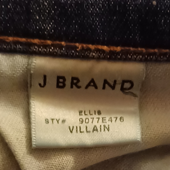 J. Brand Sz 29 Ellis Villain Distressed Destructed Ripped Skinny Jeans - Picture 6 of 16